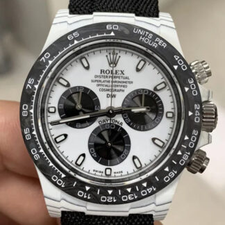 Rolex Daytona NTPT Carbon Fiber White Dial | UK Replica - 1:1 best edition replica watches store, high quality fake watches